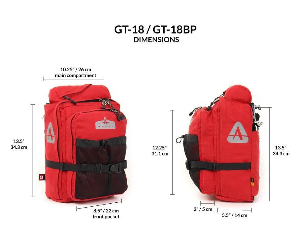 GT-18BP Classic- Convertible Backpack Pannier - Image 13