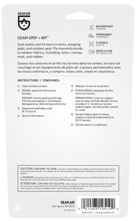 Gear Aid Sealant & Adhesive 1oz - Image 3
