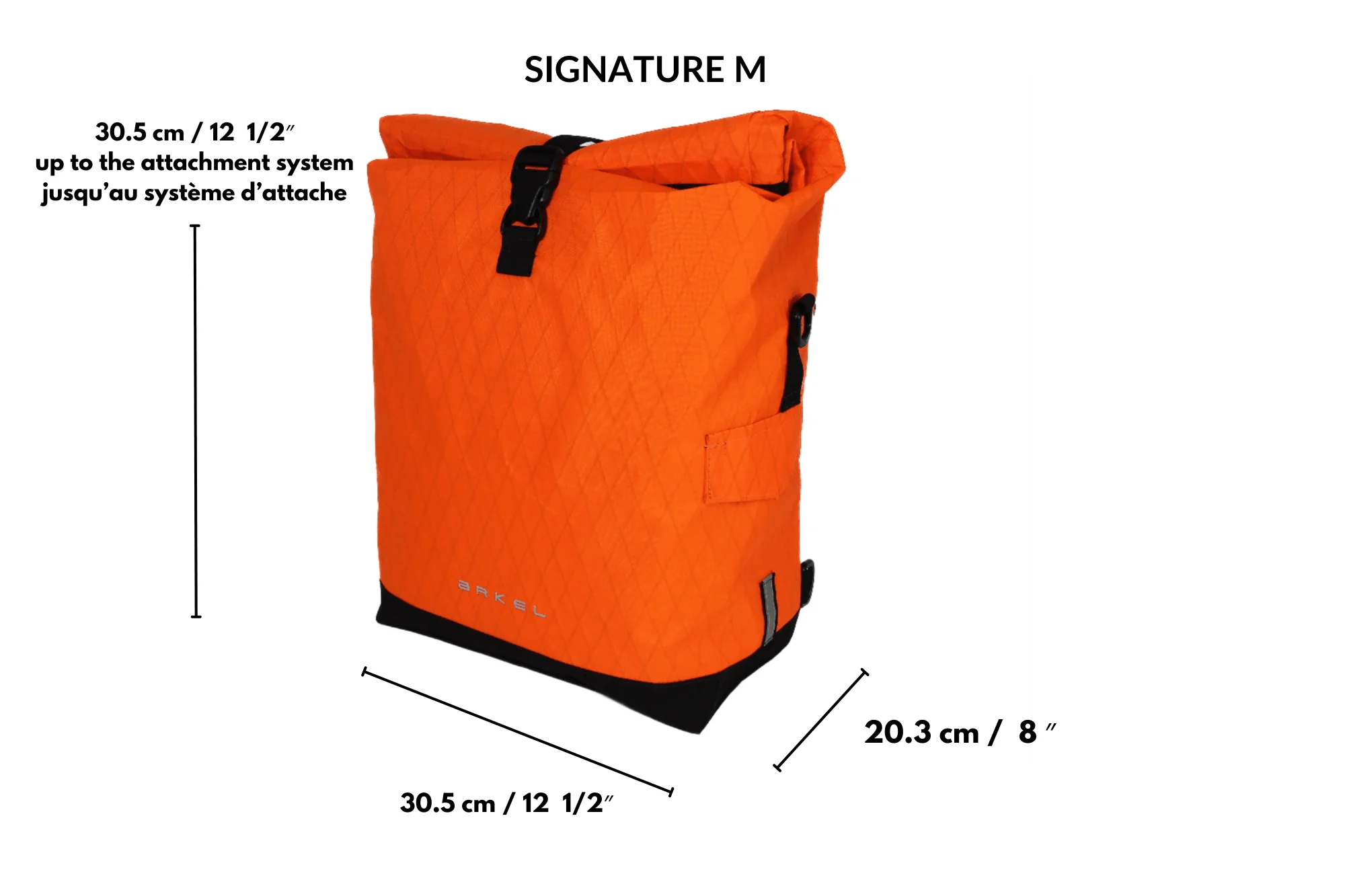 Signature M- Waterproof Urban Pannier - Image 12