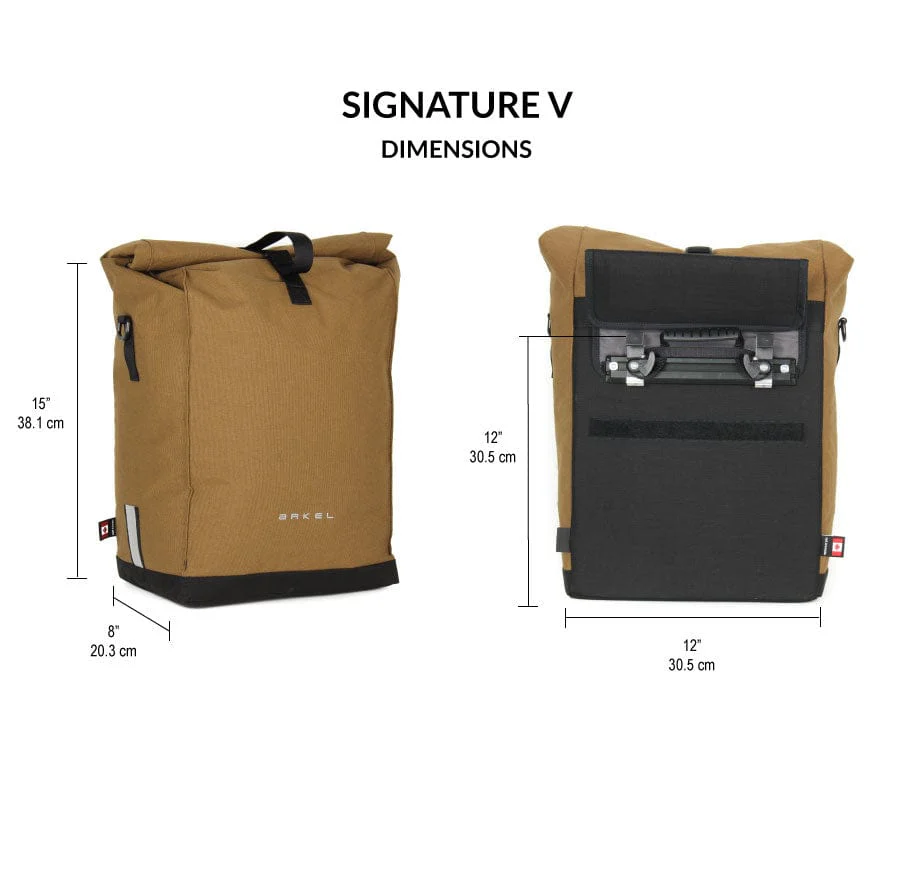 Signature V- Waterproof Urban Pannier - Image 7