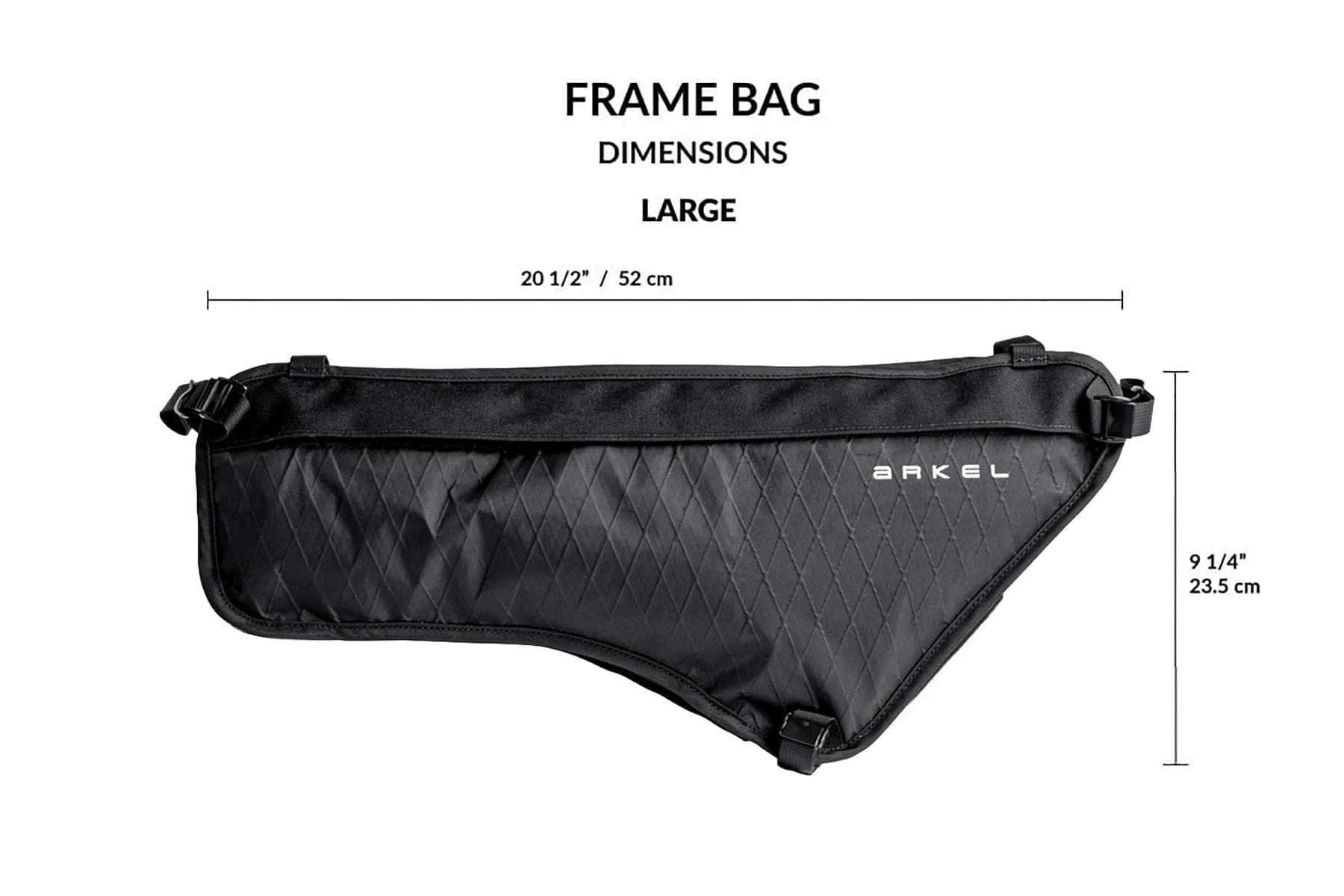 Water Resistant Frame Bag - Image 13