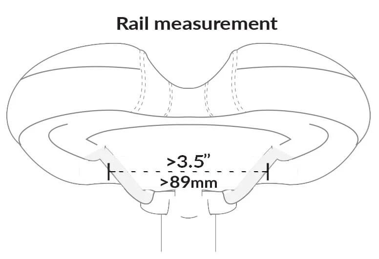 Wide Rails Adapter (Brooks, SMP Saddles) - Image 4
